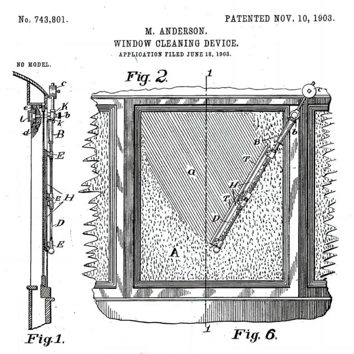 🚗 Did You Know? The Origins of Windshield Wipers 🚗