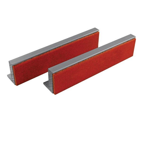 100/125/150mm ALUMINIUM/RUBBER/ FIBRE /ALUMINIUM PRISM /Vice Soft Jaws Magnetic - FISHER DISCOUNT