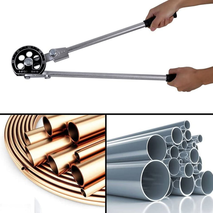 Heavy Duty Tube Pipe Bender 5/8" 16mm Copper Aluminium Mild steel Pipe Made in Taiwan