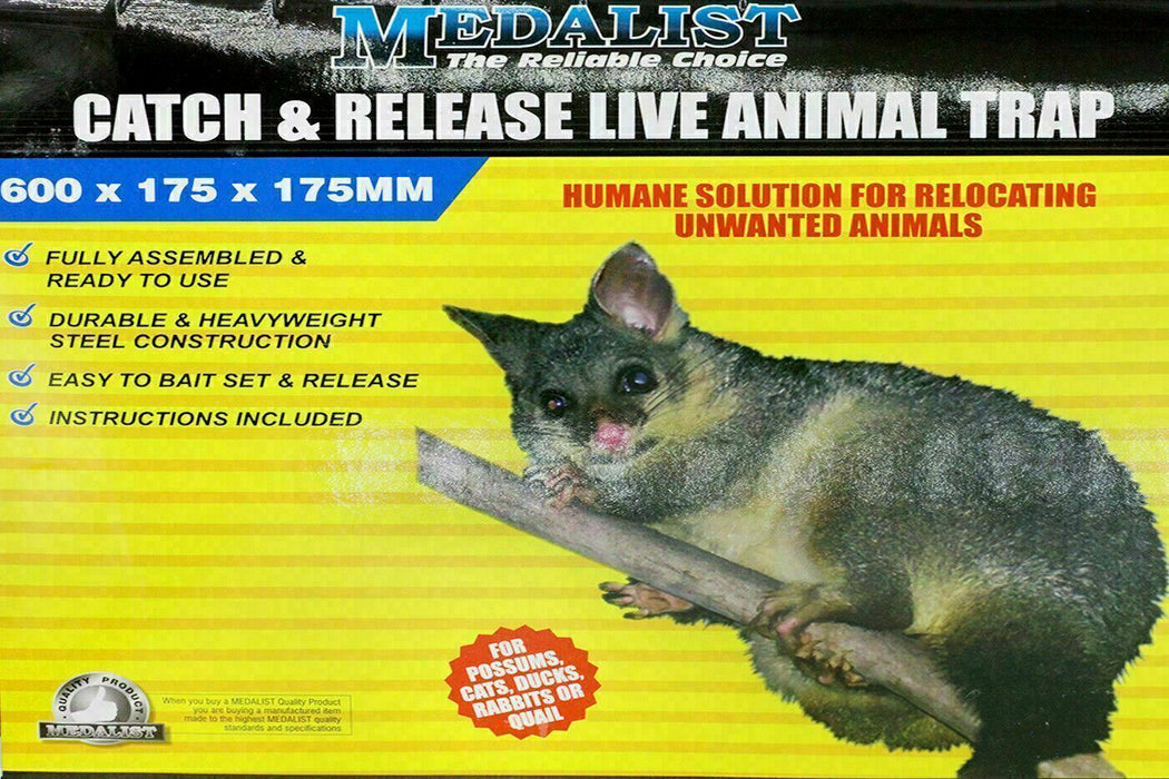 TRAP Humane Possum Cat Rabbit Bird Hare Animal Cage Live Safe Catch Feral HareAU