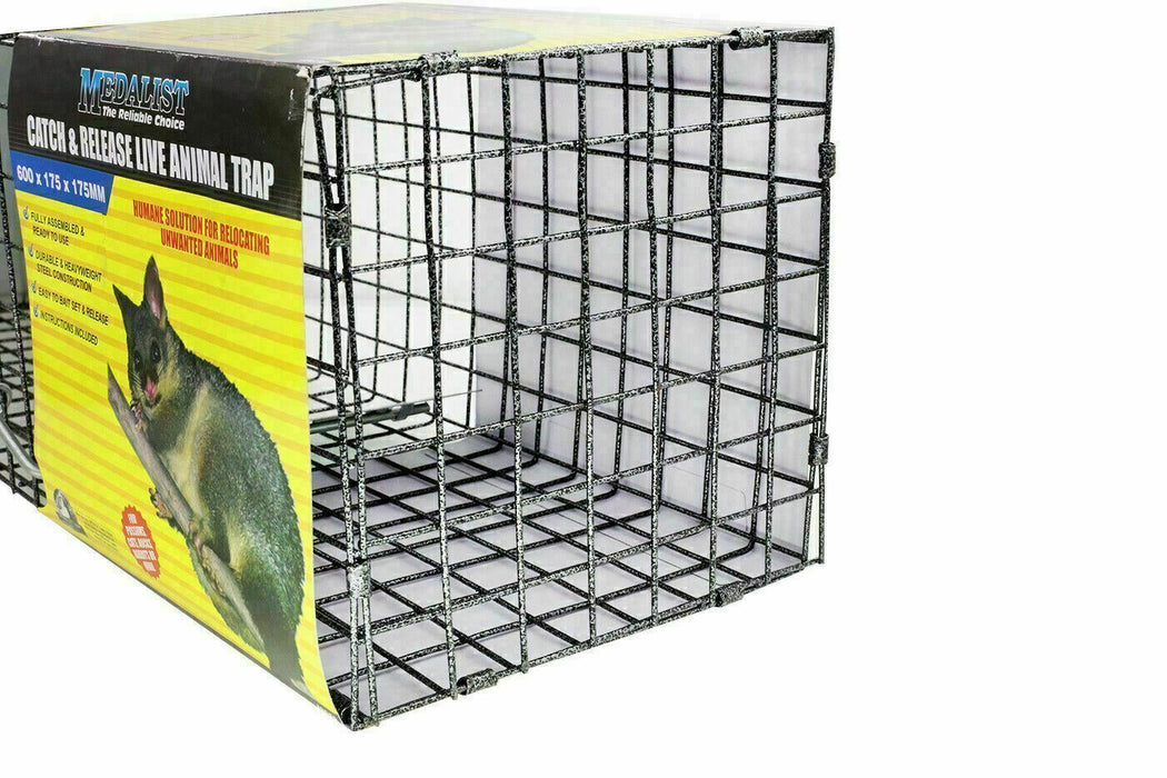 TRAP Humane Possum Cat Rabbit Bird Hare Animal Cage Live Safe Catch Feral HareAU