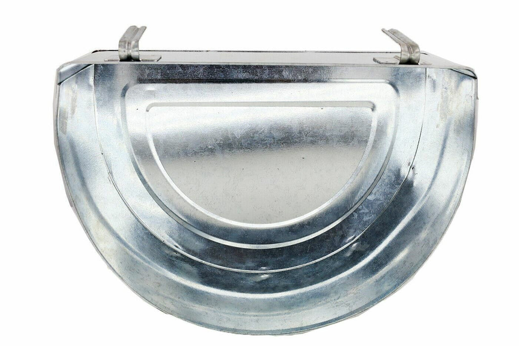 Stainless Steel Half Round Feed Kidney Bowl Tray Dental Curved Shape Dish Basin