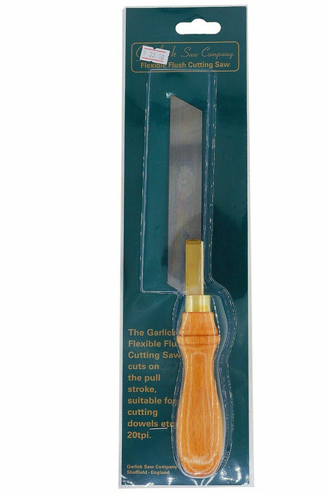 2pc Lynx Flexible Flush Cutting GENT'S SAW Brass Beech Handle MADE IN ENGLAND