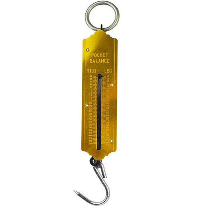 Pocket Hanging Scale 25kg For Luggage, Fishing HEAVY DUTY METAL CONSTRUCTION AU