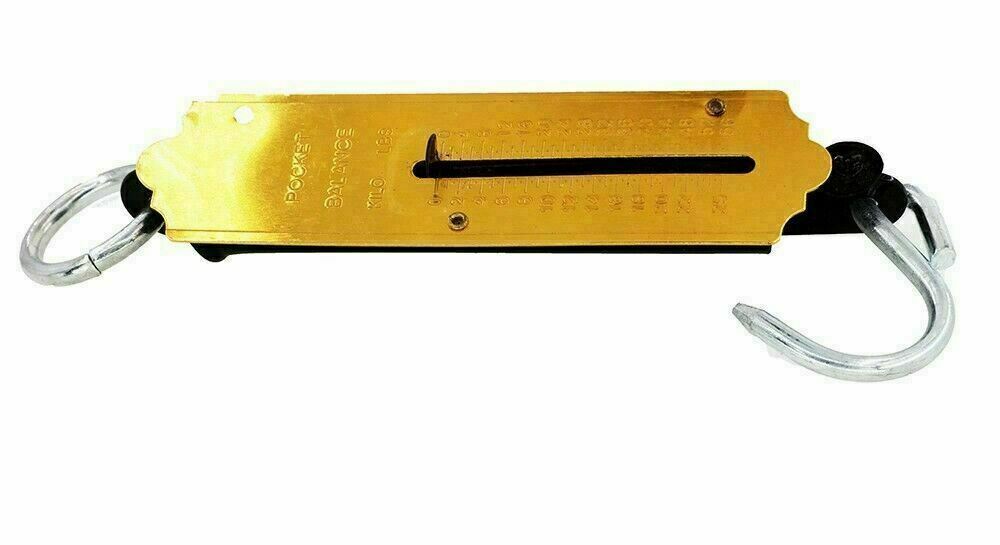 Pocket Hanging Scale 25kg For Luggage, Fishing HEAVY DUTY METAL CONSTRUCTION AU