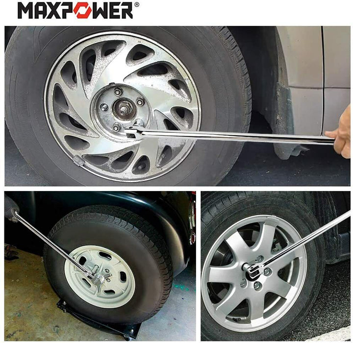 600mm 24” 1/2" Square Drive Flex Head Breaker Bar Meidlist AU STOCK