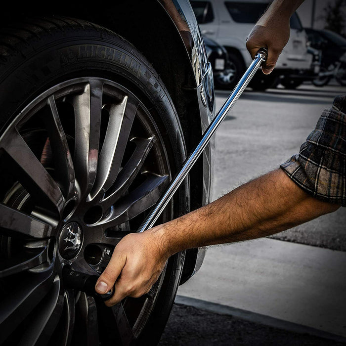 600mm 24” 1/2" Square Drive Flex Head Breaker Bar Meidlist AU STOCK