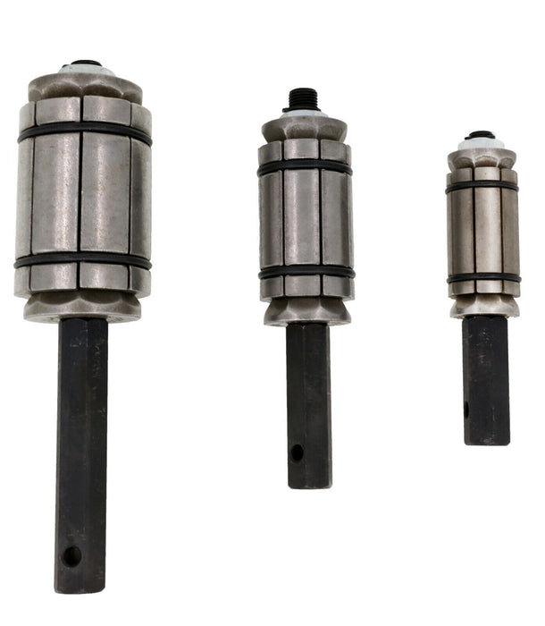 3PCS Exhaust Muffler Tail Pipe Tube Expander Tool Dent Remover Car Auto