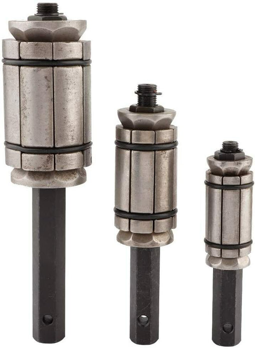 3PCS Exhaust Muffler Tail Pipe Tube Expander Tool Dent Remover Car Auto