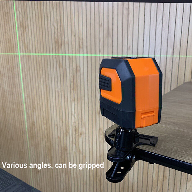 Harden Green-Beam Laser Level Self-Leveling Cross Line Laser Level Mounting Hole