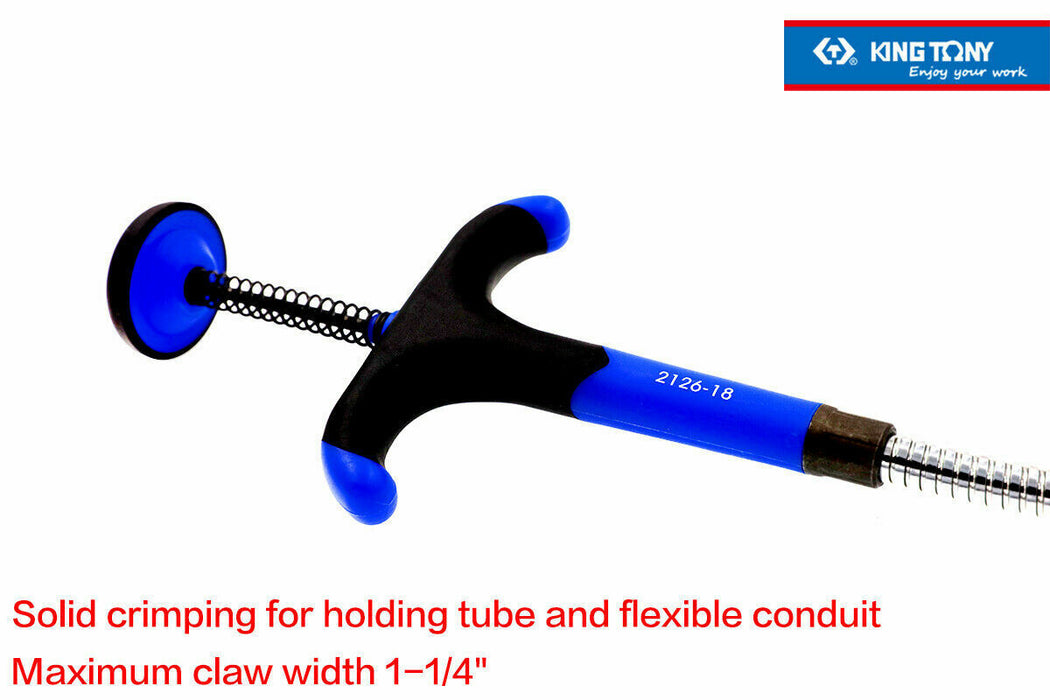 KING TONY 610mmL Claw Pickup Tool magnetic Hook Clamp flexible crimping Taiwan