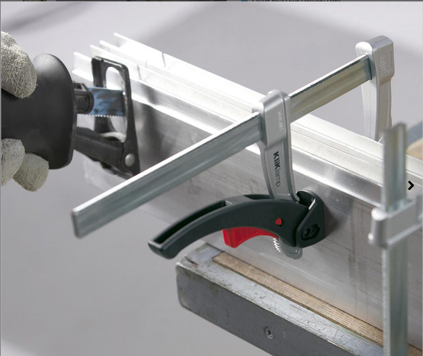 Bessey 200x80mm Quick Action Lever Kliklamp - Magnesium KLI20 Made in Germany