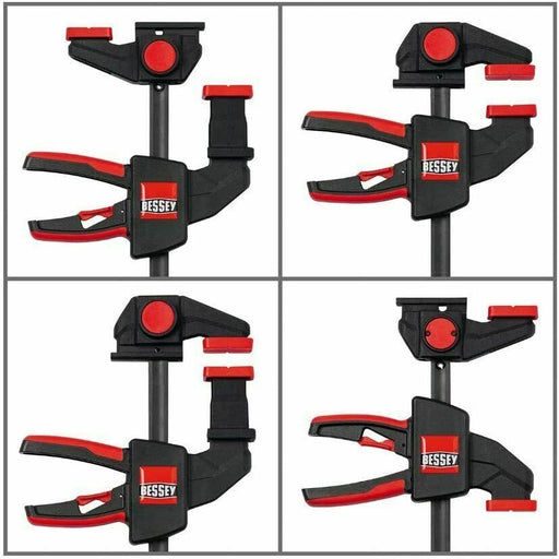 G Bessey 150mm One-hand clamp Clamping Madde in Germany EZS15-8 wood, plastic - FISHER DISCOUNT