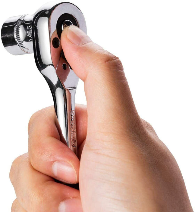 KING TONY 27PC 1/4"DR 6PT/12PT Socket Wrench Set Made in Taiwan