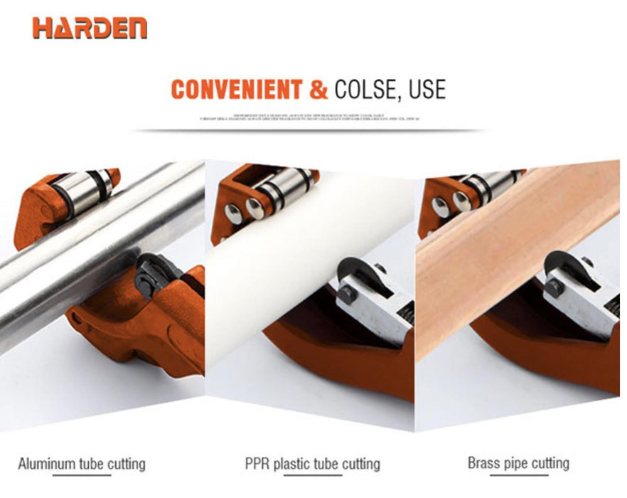 Harden 6-64mm Range Heavy Duty Quick Release Tube Pipe Cutter