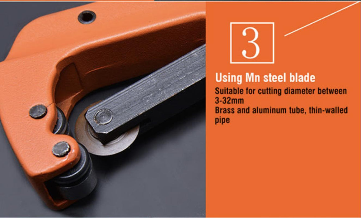Harden 6-64mm Range Heavy Duty Quick Release Tube Pipe Cutter