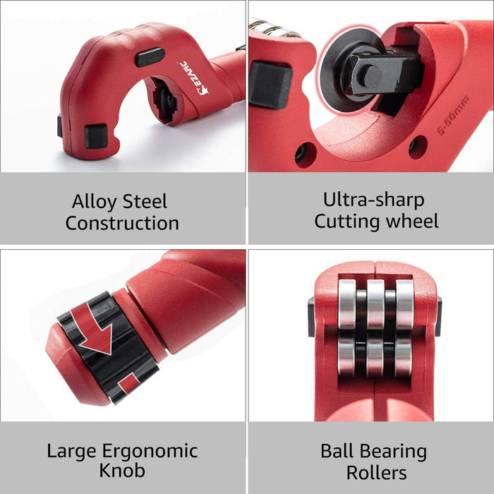 Harden 6-64mm Range Heavy Duty Quick Release Tube Pipe Cutter
