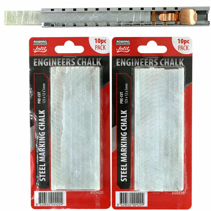Engineers Chalk 5 Pack - French Chalk - Soapstone - Bossweld Engineering Chalk