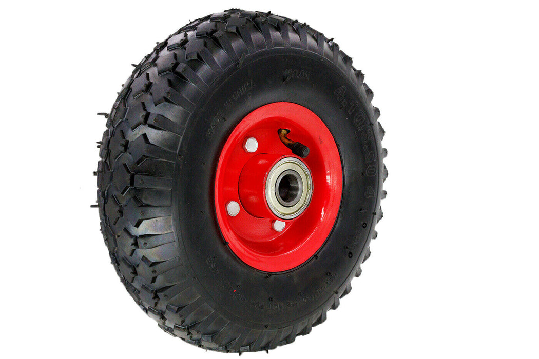 10" 4.10/3.5-4 16mm Bore Wheelbarrow wheel trolley tyres