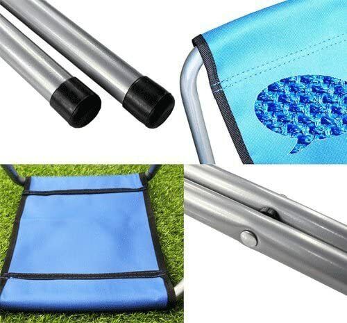 Force pro Outdoor Mini Seat Camping Fishing Hiking folding Chairs Picnic stool