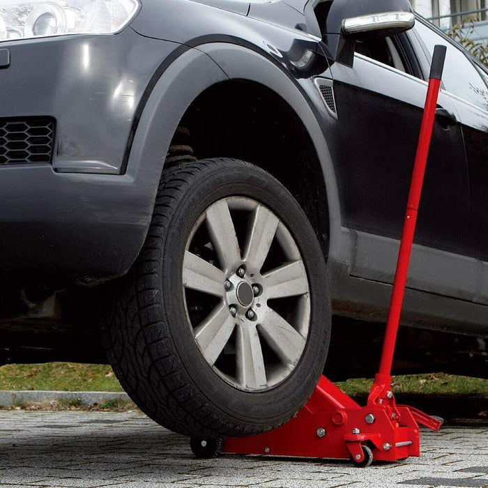 BIG RED 3 Ton Low Profile Jack Dual Hydraulic Pump Trolley Floor Jack 78mm-500mm