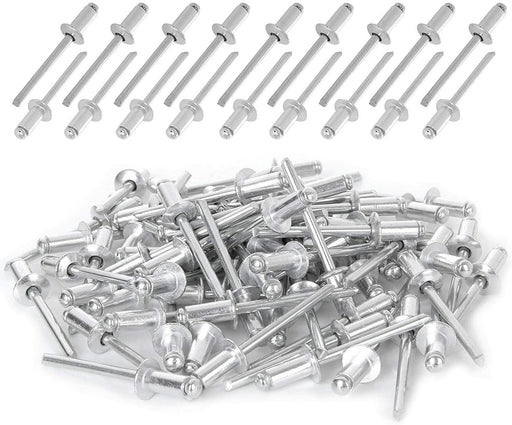 500pc Aluminum Rivet Assortment Aluminum Blind Pop Rivet Open End Blind Rivets - FISHER DISCOUNT