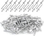 500pc Aluminum Rivet Assortment Aluminum Blind Pop Rivet Open End Blind Rivets - FISHER DISCOUNT