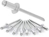 500pc Aluminum Rivet Assortment Aluminum Blind Pop Rivet Open End Blind Rivets - FISHER DISCOUNT