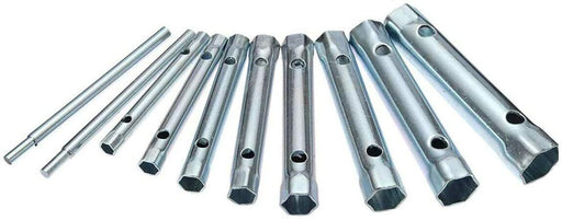 10Pcs 16 SIZE TUBULAR BOX TUBE SPANNER SOCKET WRENCH 6mm - 22mm PLUMBER TAP TOOL - FISHER DISCOUNT