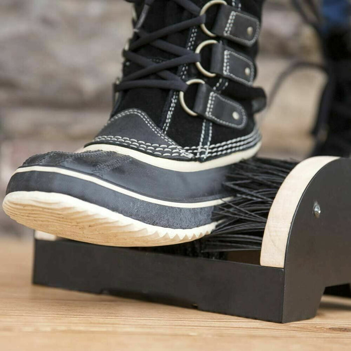 Boot Brush Cleaner Floor Mount Scraper Commercial With Hardware Indoor / Outdoor