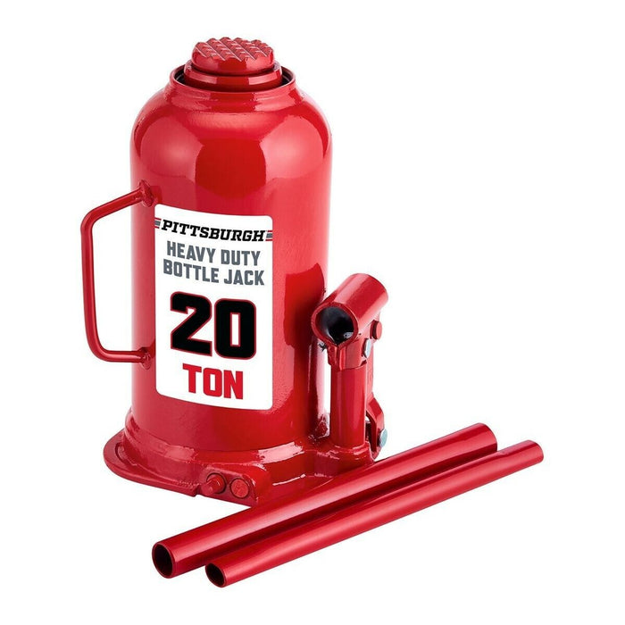 20 Ton Big Red Heavy Duty Hydraulic Bottle Jack Car Lifter Caravan 4WD New