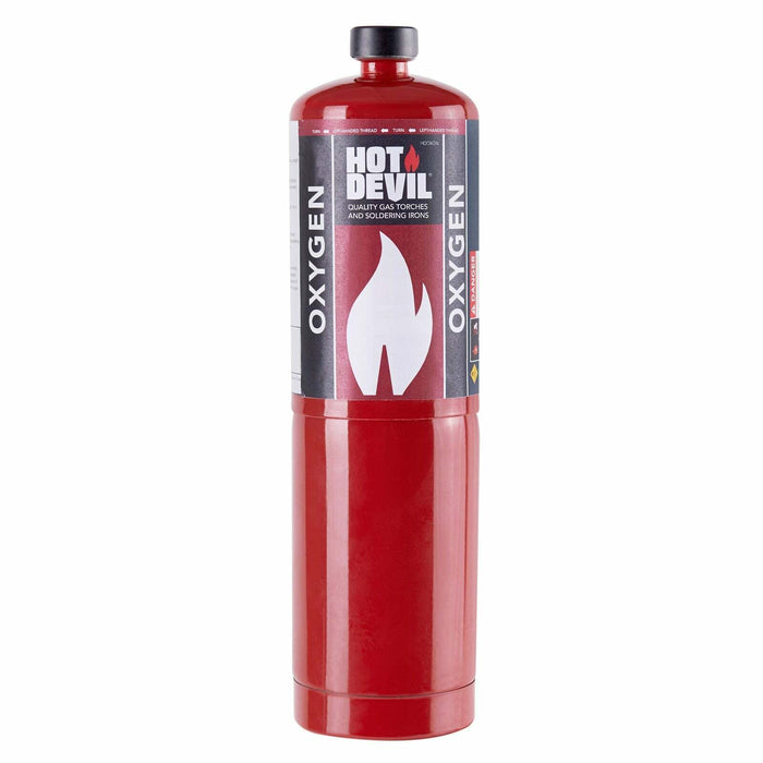 Hot Devil Oxygen Bottle Cylinder 1.4oz/40.1g Oxy Blow Torch HDOXGN