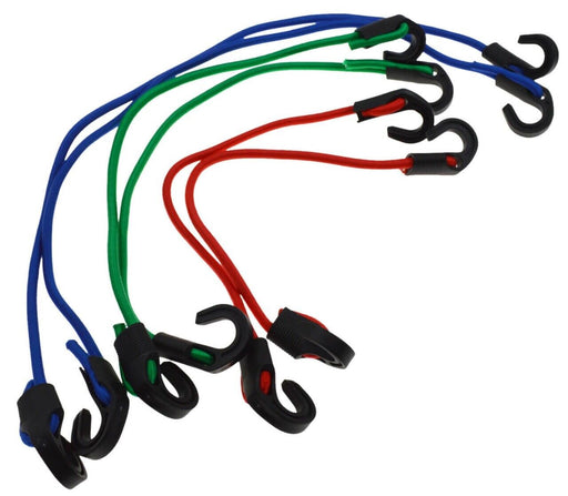 6PC Heavy Duty Flat Adjustable Bungee Cord Octopus occy Strap Elastic Tie Down - FISHER DISCOUNT