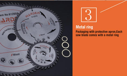 Harden 612132 305mm (12") 120T TCT Wood Circular Saw Blade - FISHER DISCOUNT