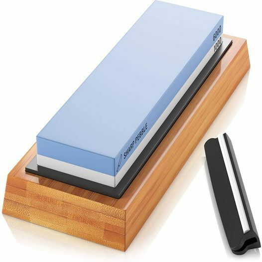 1000/6000 Dual Whetstone Knife Sharpening Stone Grit Water Wet Stone Sharpener