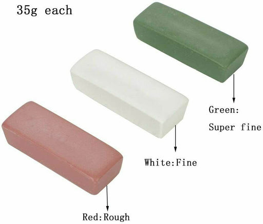 500g Buffing Polishing Stropping Compound Coarse/Fine Leather Strop Sharpening - FISHER DISCOUNT