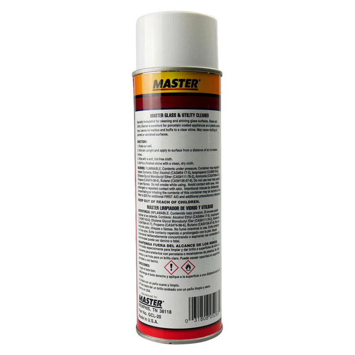 Master Glass and Utility Cleaner | Cleans and Brightens Made in USA 510g