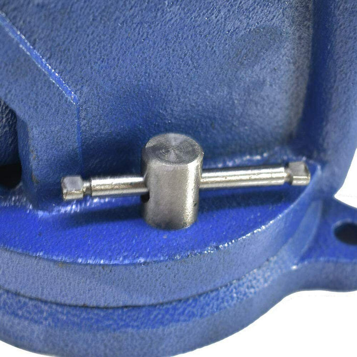 3"-8", 75-200mm Bench Vice Clamp Heavy Duty Workbench Vise Anvil Swivel Base Jaw