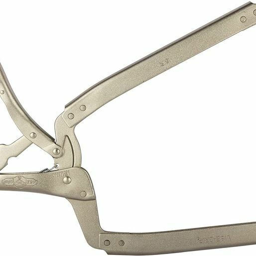 KING TONY 18" C Clamp DEEP THROAT Welding Vice Locking Plier Made in Taiwan