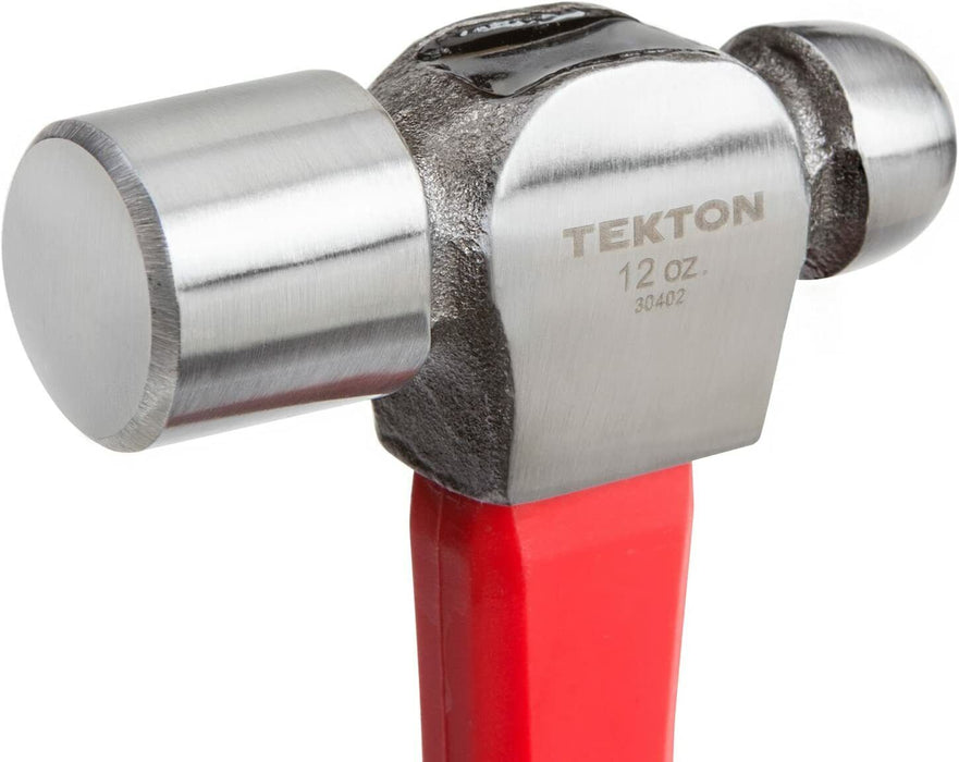 Ball Pein Ballpein Hammer  With Fibre Glass Handle Carbon Steel Tool 4-32oz