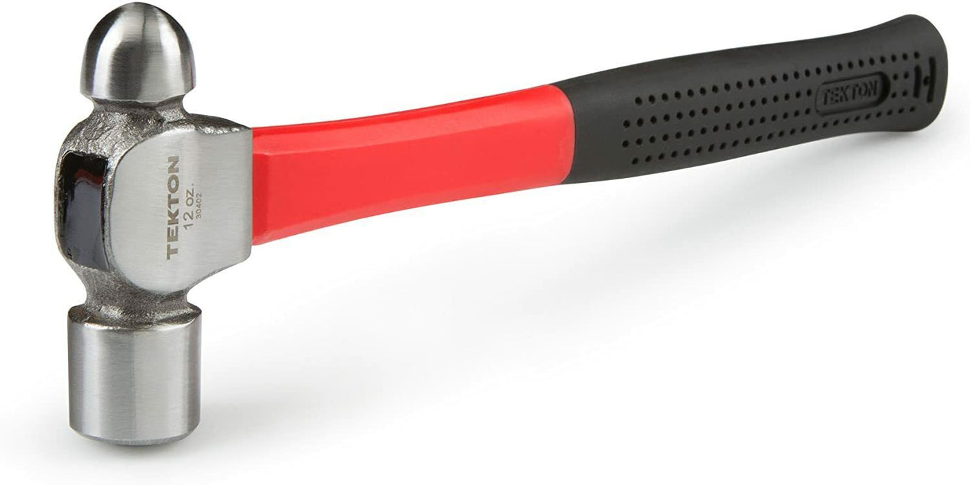 Ball Pein Ballpein Hammer  With Fibre Glass Handle Carbon Steel Tool 4-32oz