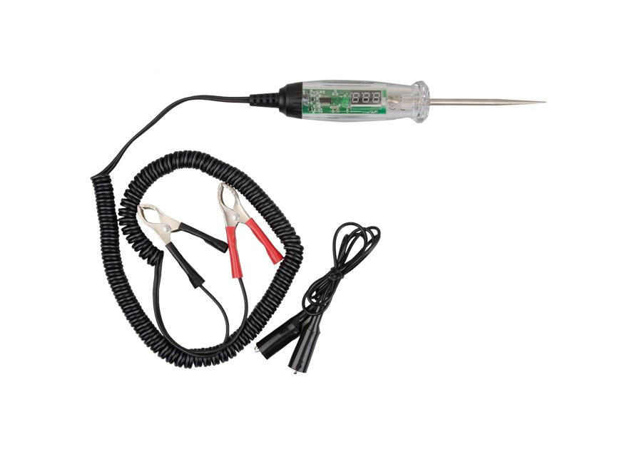 KING TONY 0.3-60v Digital Electric Circuit LCD Tester Light Truck Car Probe Pen