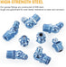 110pcs Grease Nipple Fitting Imperial Hydraulic Grease Gun Assortment SET - FISHER DISCOUNT