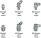110pcs Grease Nipple Fitting Imperial Hydraulic Grease Gun Assortment SET - FISHER DISCOUNT