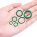 270 Pcs Air Conditioning O Ring Assortment Kit Green Air Con 18 Sizes Oring Gas - FISHER DISCOUNT