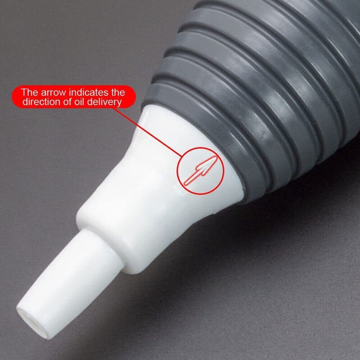 Fuel Suction Transfer Syphon Pump Siphon Hand Car Vehicle Petrol Diesel Oil AU