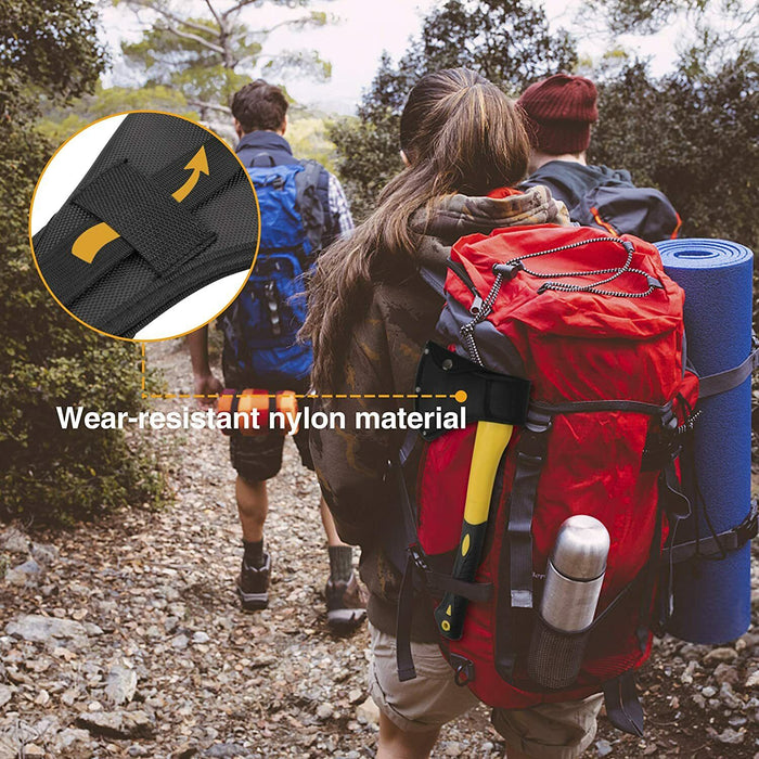 4LB Axe 910mm Fiberglass + Rubber Handle Wood Chopping Pile Timber Cut Logging