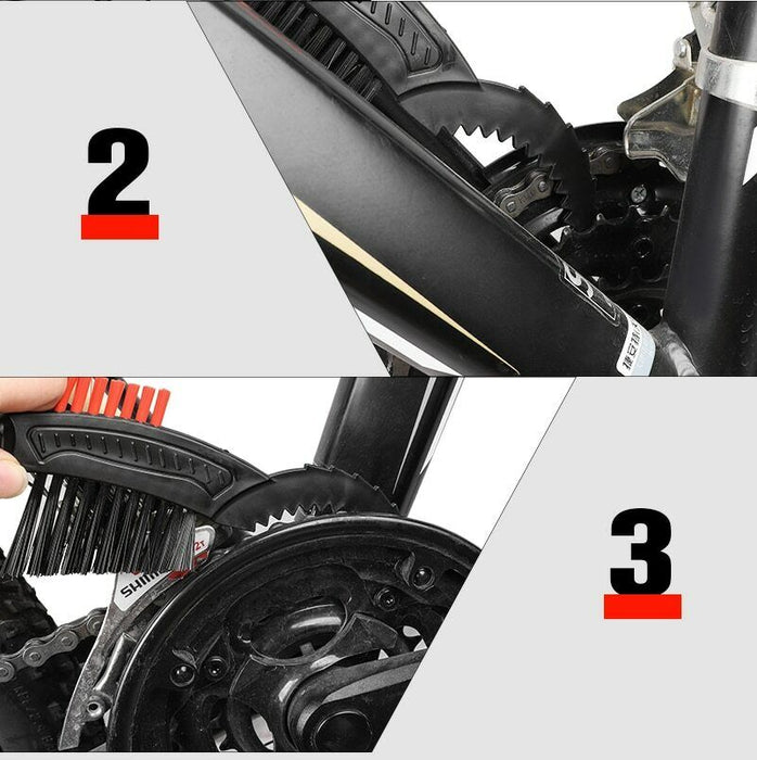 3 Piece Brush Kit – Cleaning for Bicycles and other sports equipment
