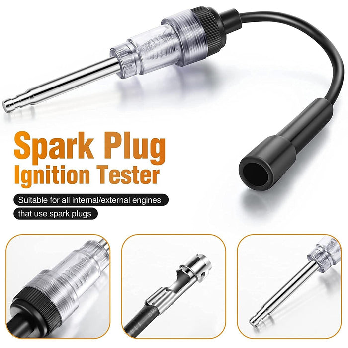 Spark Plug Tester In Line Ignition System Detector Coil Test Tools Engine