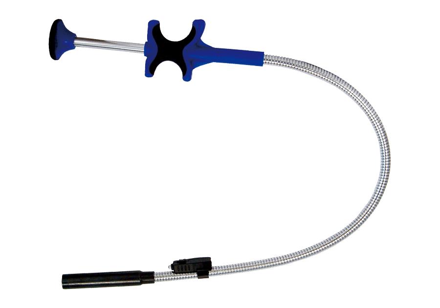 KING TONY 3in1 Pickup Tool magnetic Hook Clamp light flexible crimping 570mmL